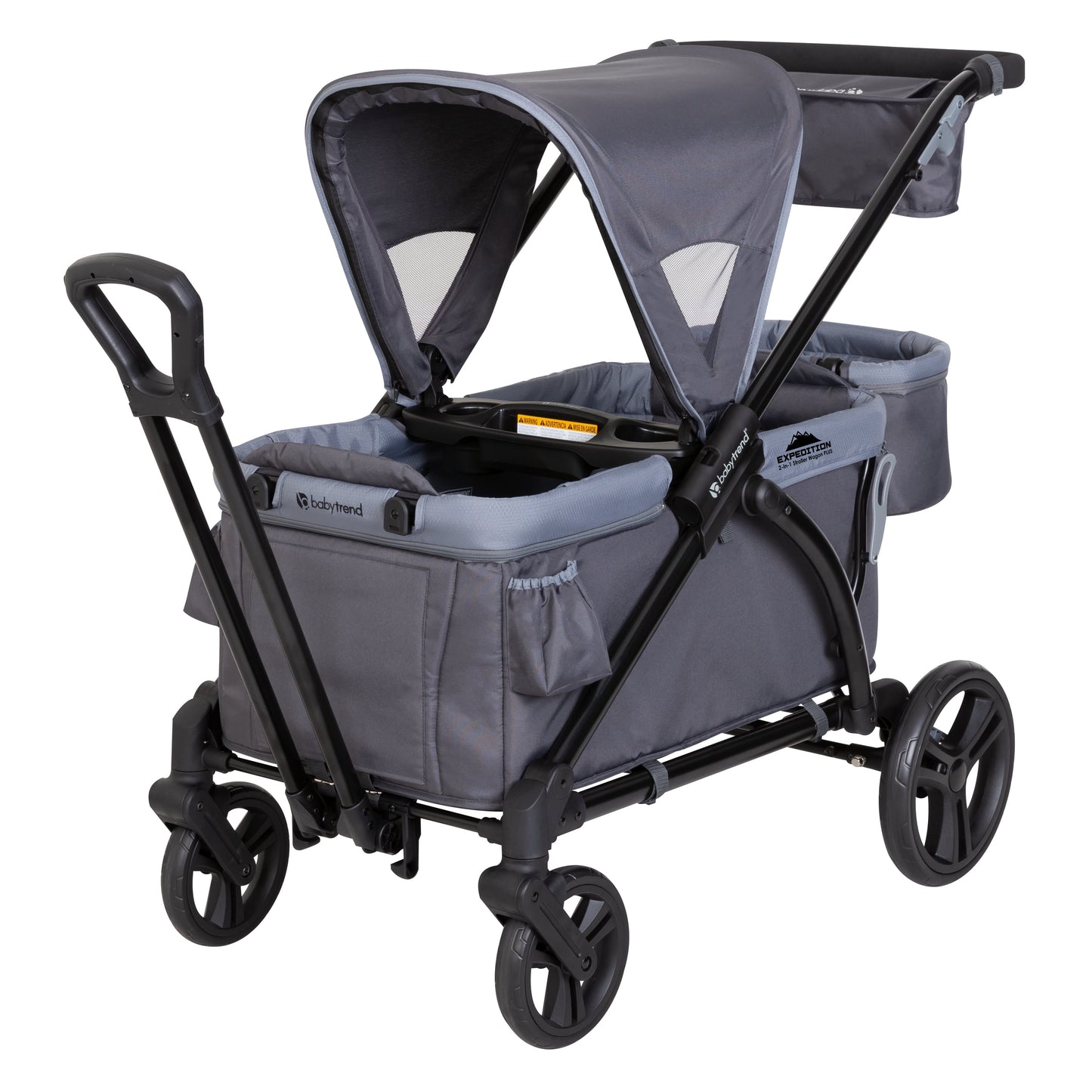 Stroller Wagon, Expedition plus 2-In-1, Black