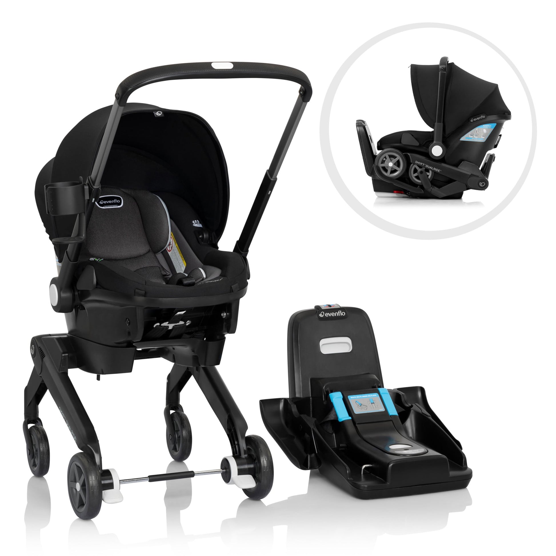 Car Seat and Stroller Combo