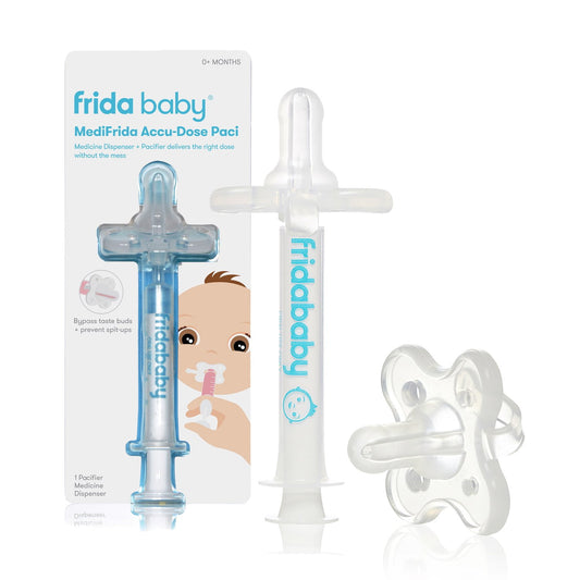 Baby Medicine Syringe with Pacifier Tip, Medifrida Accu-Dose, Sick Baby Essentials 