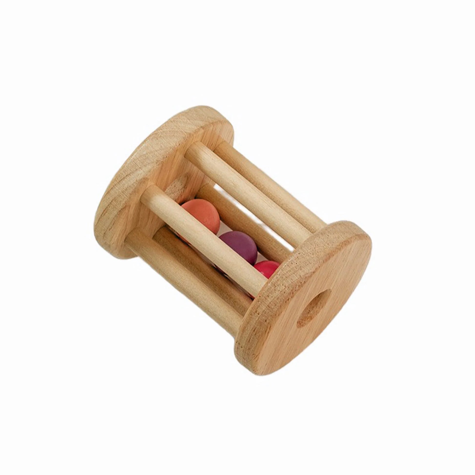 Baby Wooden Rattle Montessori 