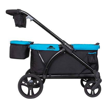 Stroller Wagon, Expedition plus 2-In-1, Black