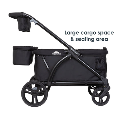 Stroller Wagon, Expedition plus 2-In-1, Black