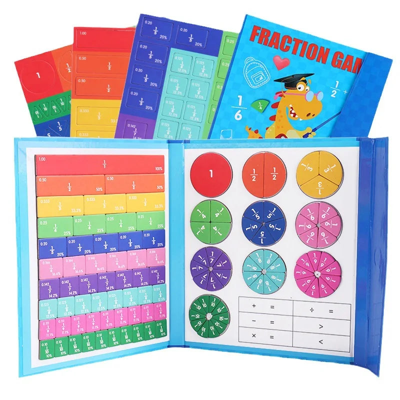 Fraction Learning Math, Magnetic 