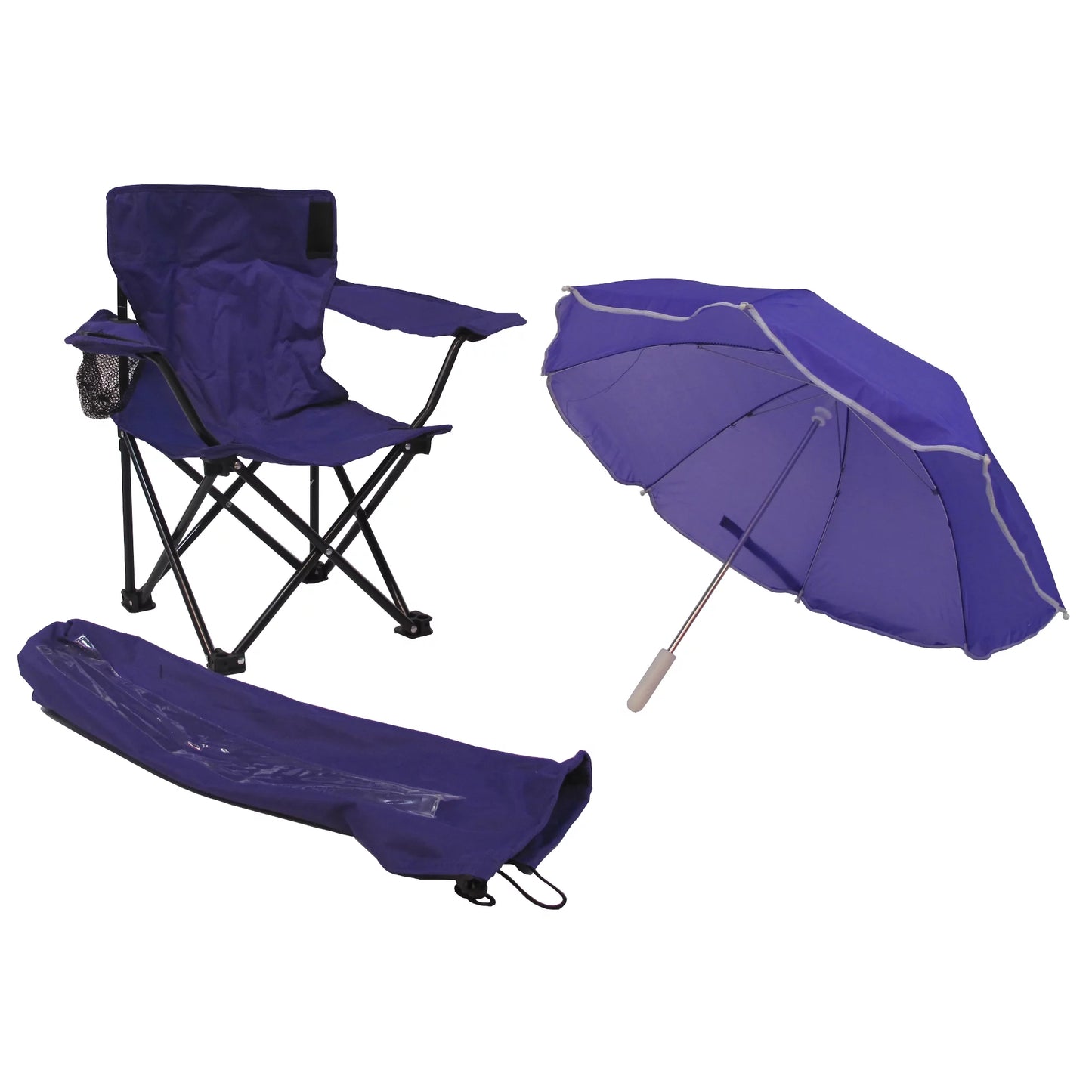 Chair with Umbrella and Matching Shoulder Bag