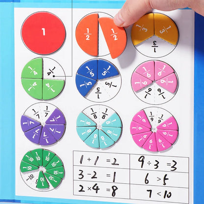 Fraction Learning Math, Magnetic 