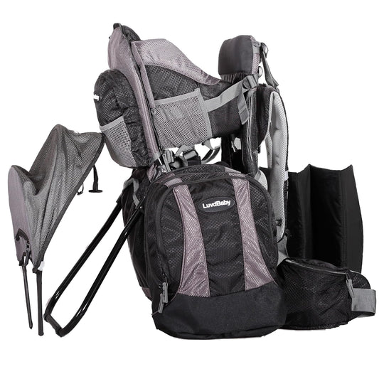 Hiking Baby Carrier Backpack - Premium 2 in 1