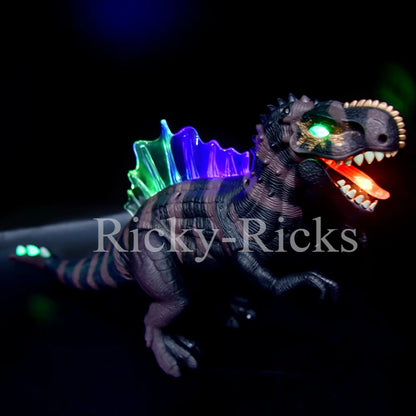 Dinosaur Light up Toy Figure, Sounds Real Movement 