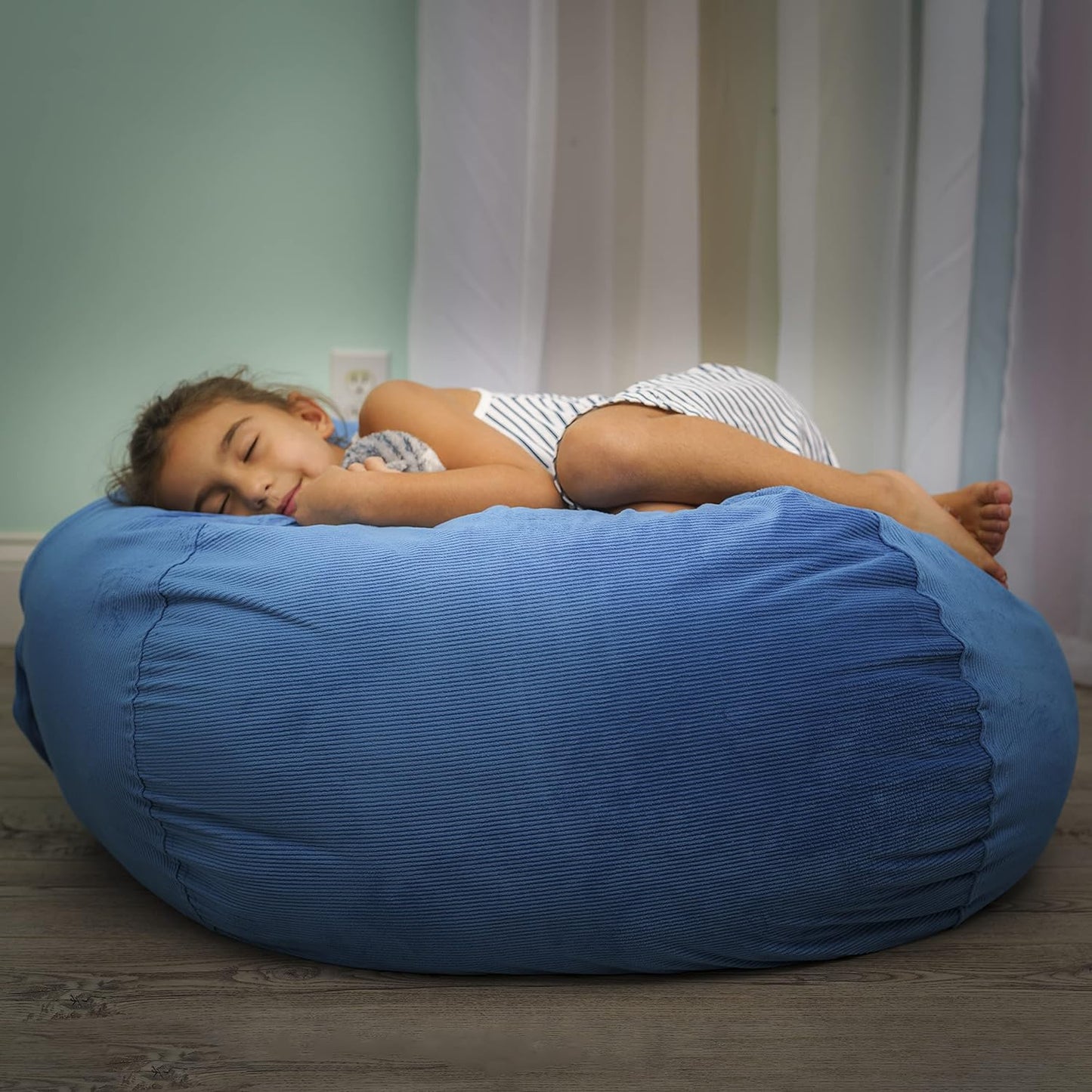 Stuffed Animal Storage Bean Bag Chair