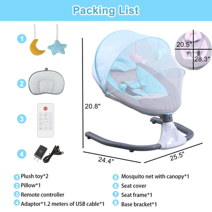 Baby Swing Portable Electric