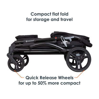 Stroller Wagon, Expedition plus 2-In-1, Black