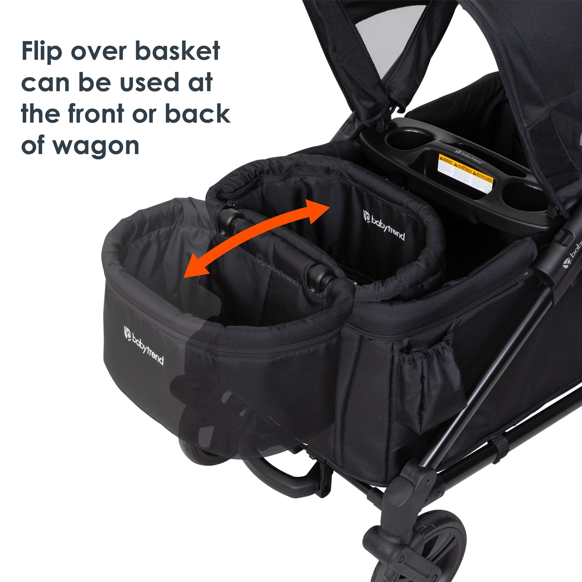 Stroller Wagon, Expedition plus 2-In-1, Black