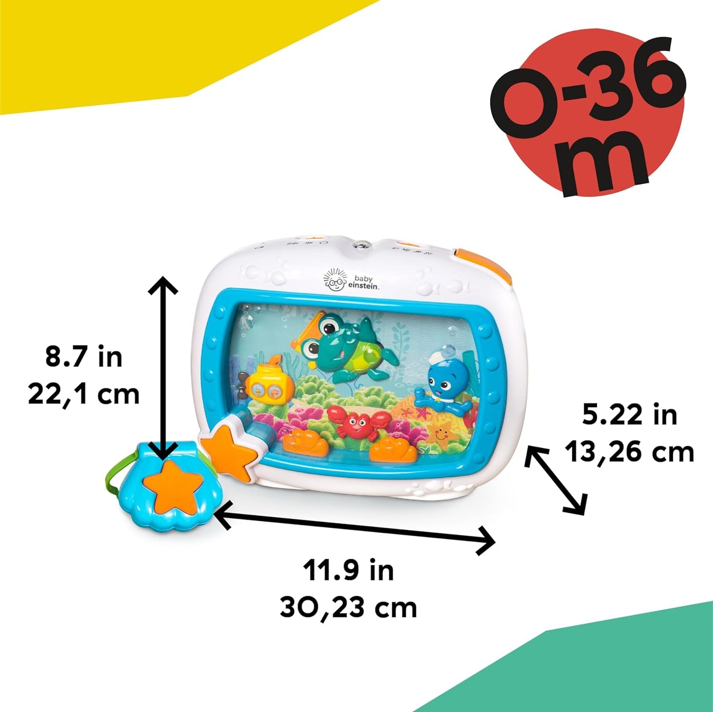 Sea Dreams Soother Musical Crib Toy 