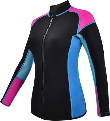 Wetsuit Jacket For Adults, 2Mm Neoprene