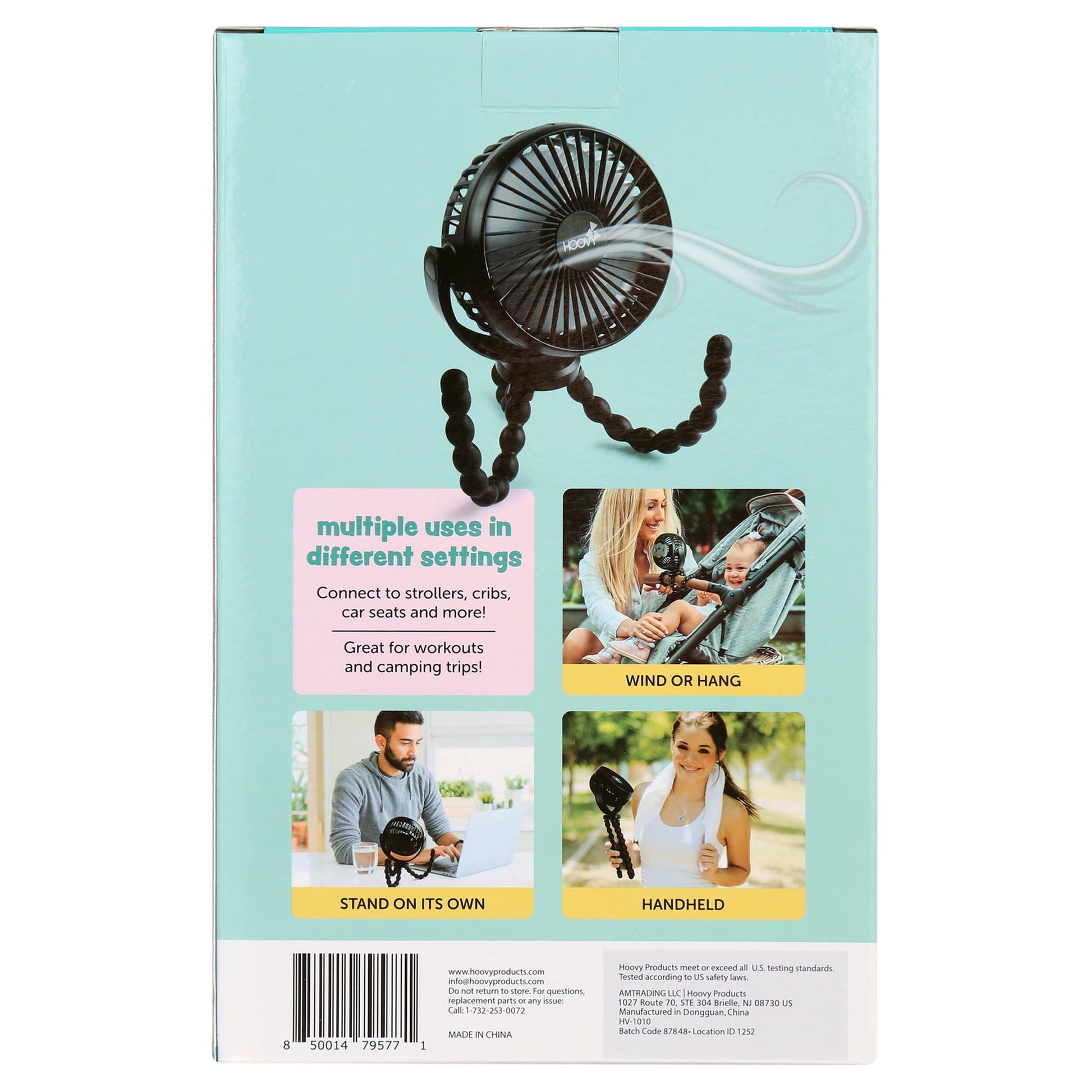 Fan, Portable & Rechargeable for Stroller