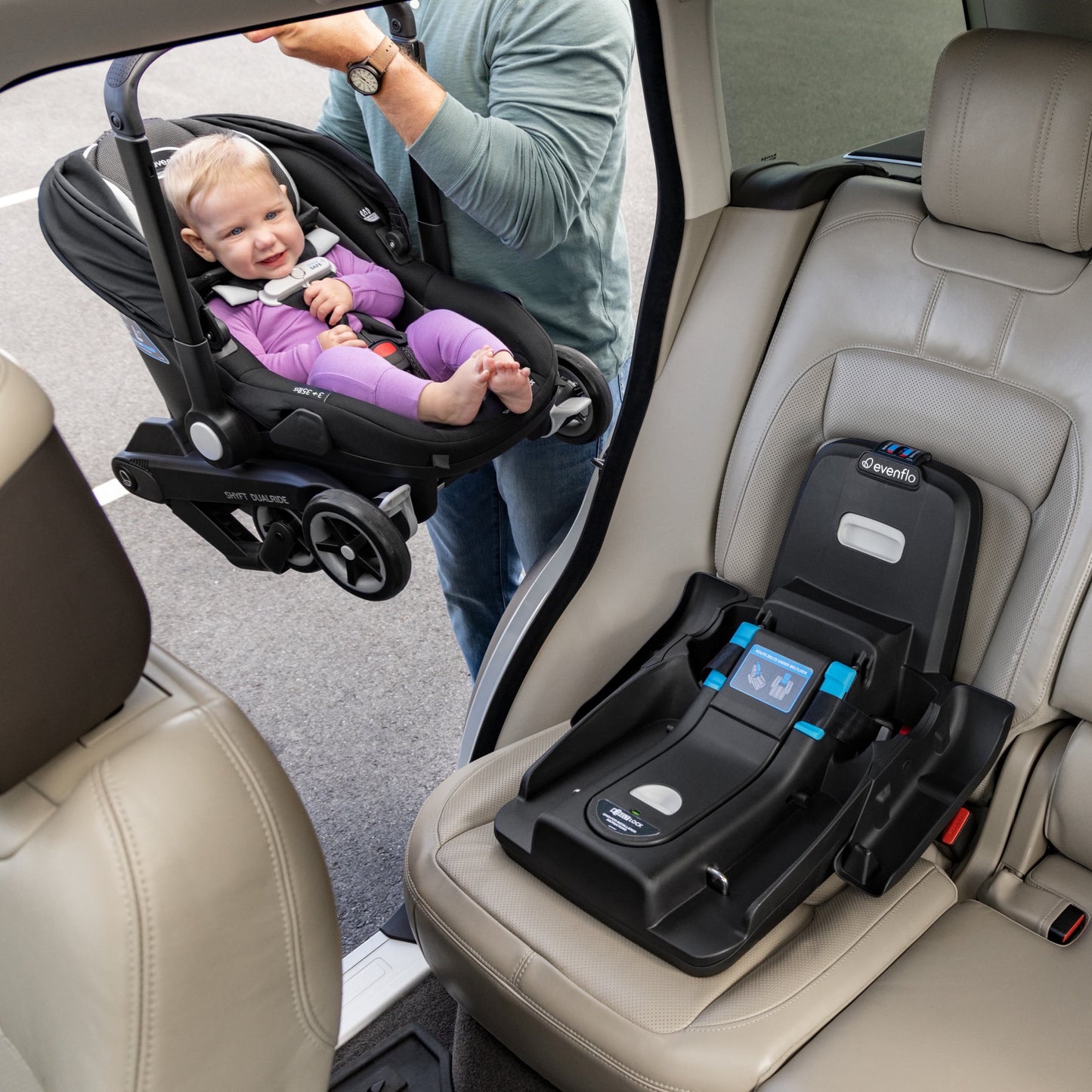 Car Seat and Stroller Combo