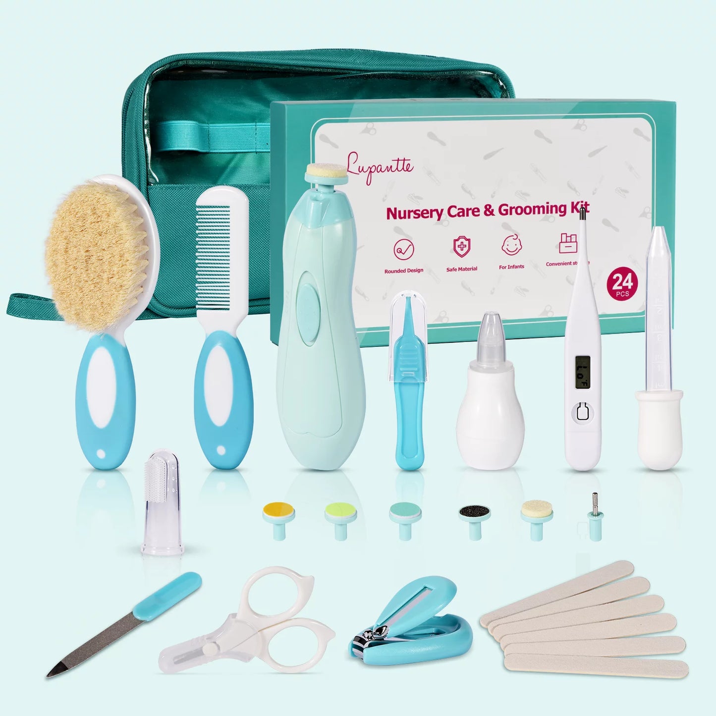 Baby Healthcare and Grooming Kit, 24 in 1