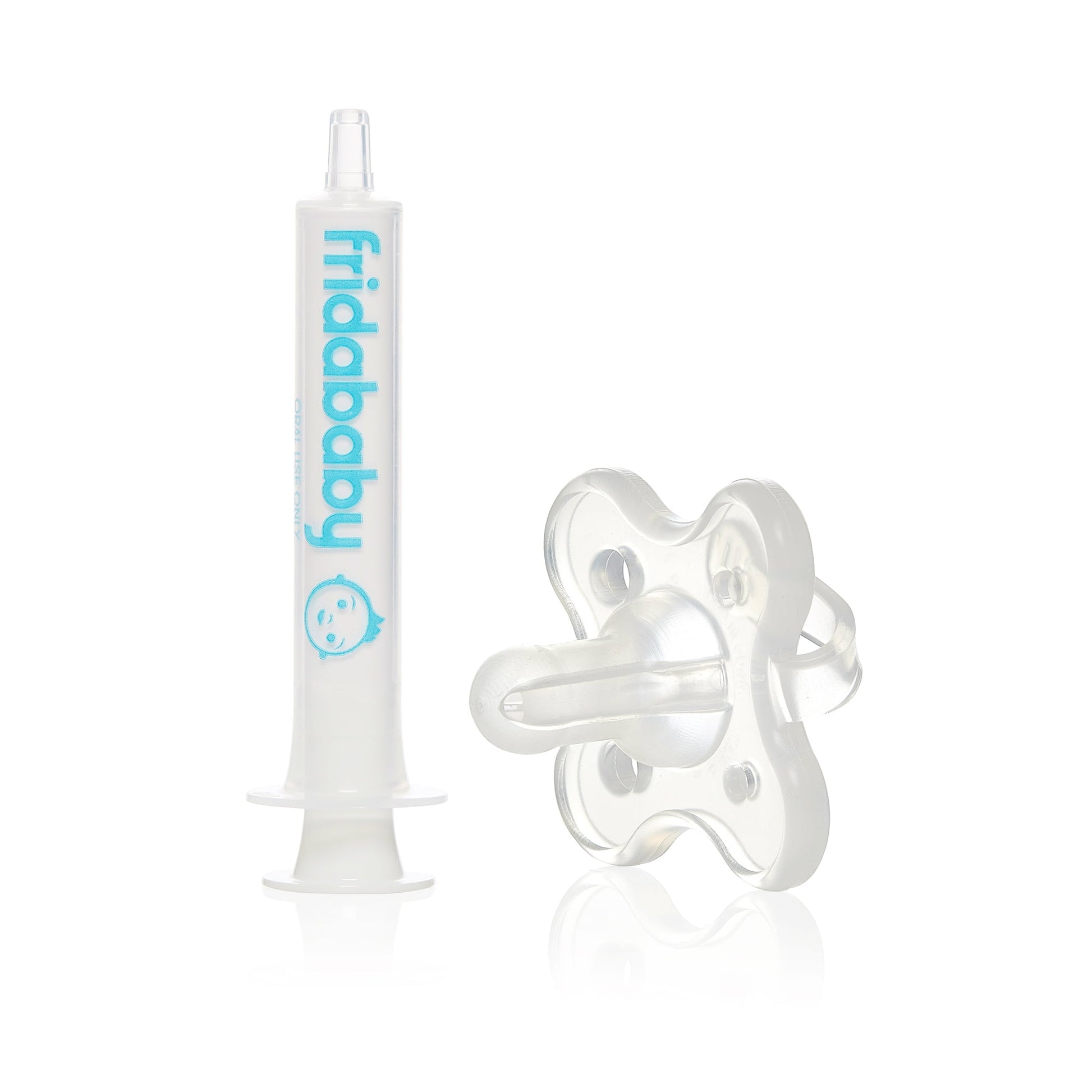 Baby Medicine Syringe with Pacifier Tip, Medifrida Accu-Dose, Sick Baby Essentials 