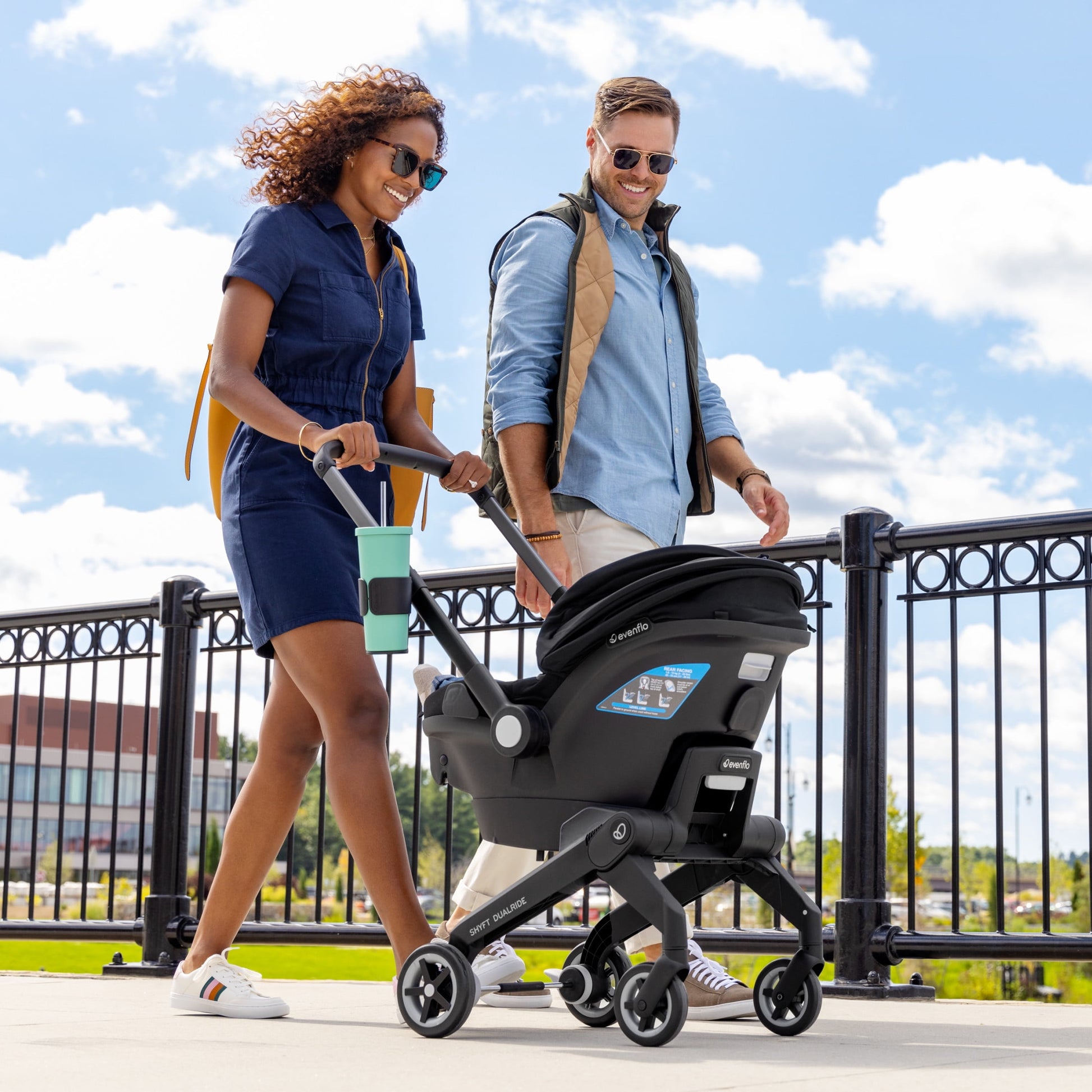 Car Seat and Stroller Combo