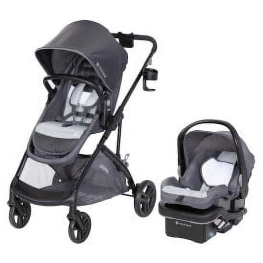 Travel System with Ez-Lift plus Infant Car Seat - Desert Cloud - Gray